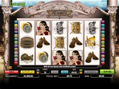 call of the colosseum casinos|Play Call of the Colosseum Slot for Free & Review.